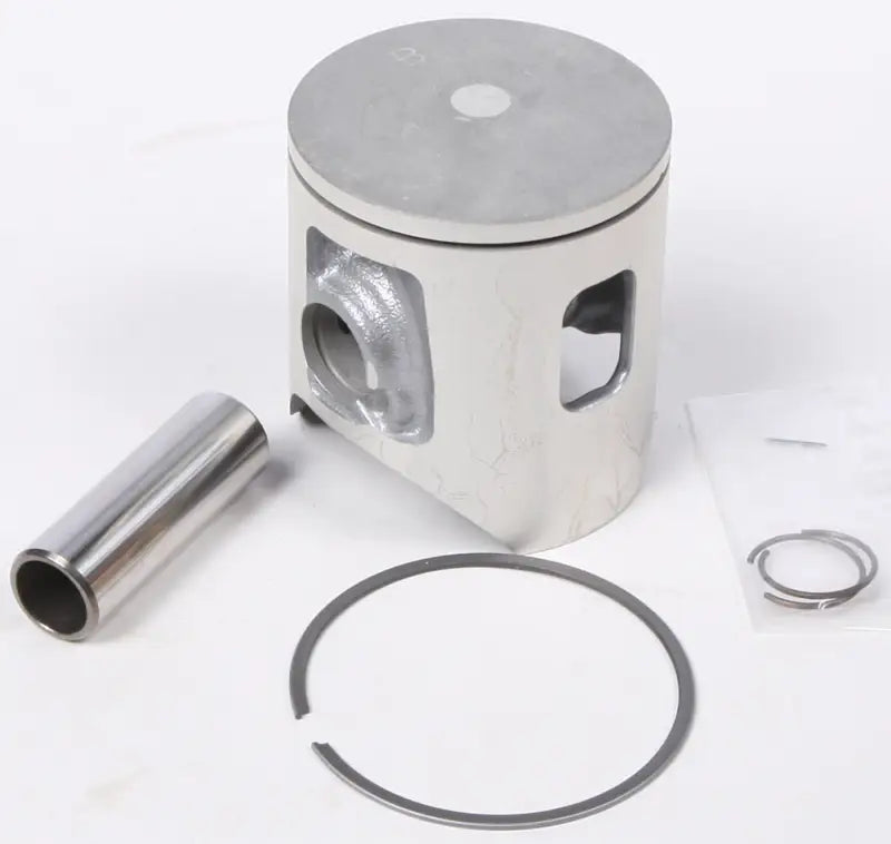 Silver piston kit with wrist pin, piston ring, circlips for RV and truck parts