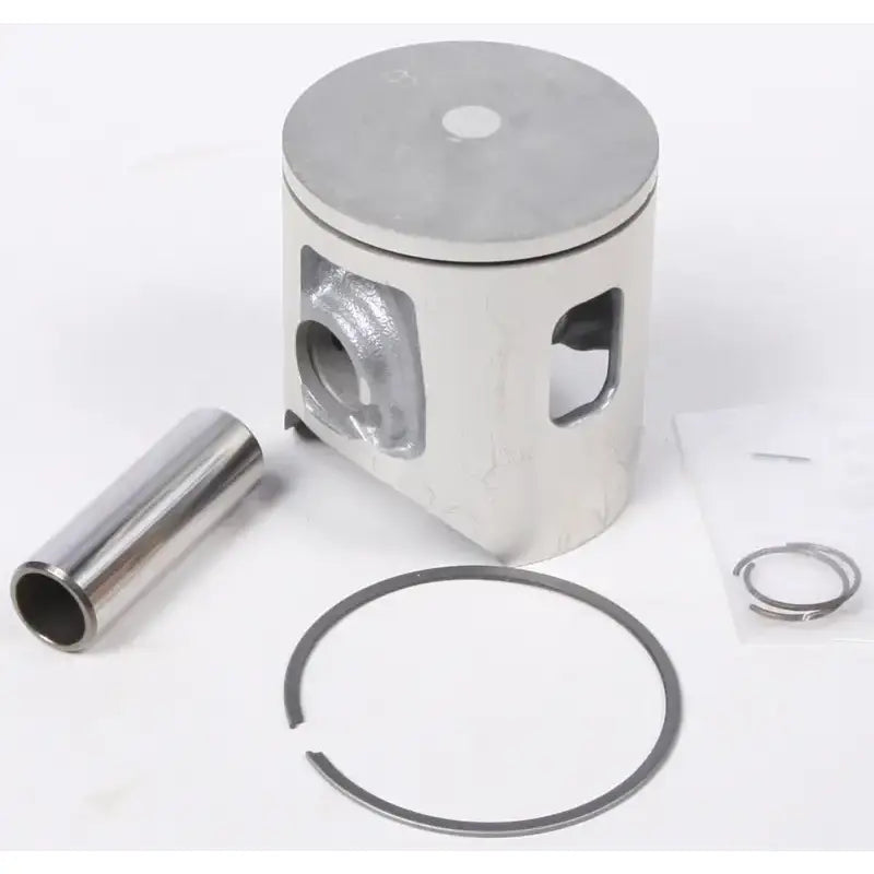 Silver piston kit with wrist pin, piston ring, circlips for RV and truck parts