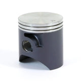 Dark gray engine piston with silver top from 01.6228.A piston kit for KTM bikes