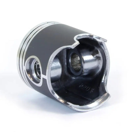 Dark gray piston kit with chrome accents for KTM, perfect for truck parts & accessories