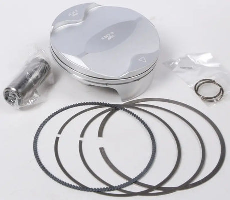 Shiny silver piston kit with rings for Husqvarna KTM engines, perfect for RV and truck parts