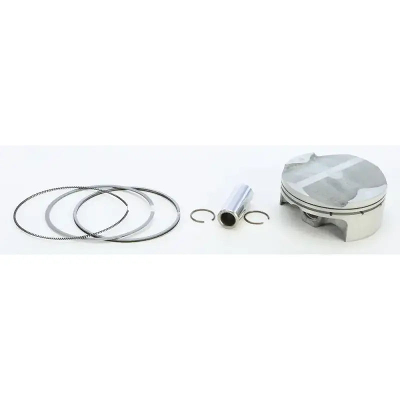 Engine piston assembly with rings, wrist pin, and circlips for Hus/Ktm piston kit