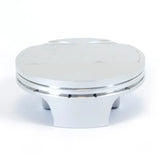 Silver engine piston with ring grooves from the forged Nikasil piston kit for Husqvarna KTM