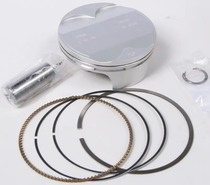 Complete piston kit with rings and clips for Husqvarna KTM bikes, ideal RV and truck parts