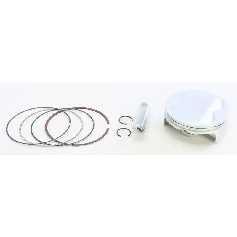 Engine piston with rings, pin, circlips from KTM piston kit for RV and truck parts