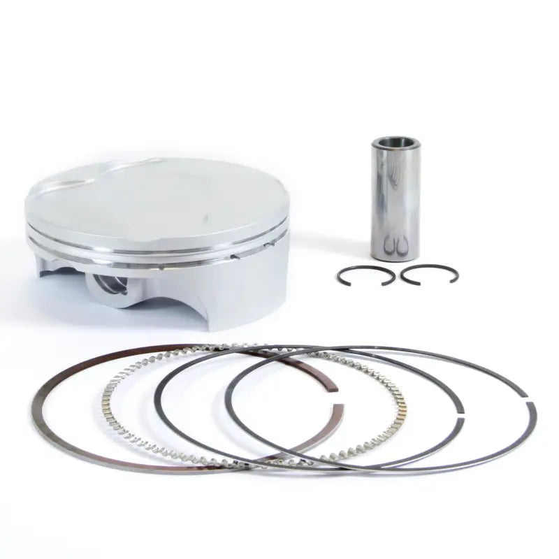 Piston kit with rings, wrist pin, circlips for KTM frgd nikasil cyl engine