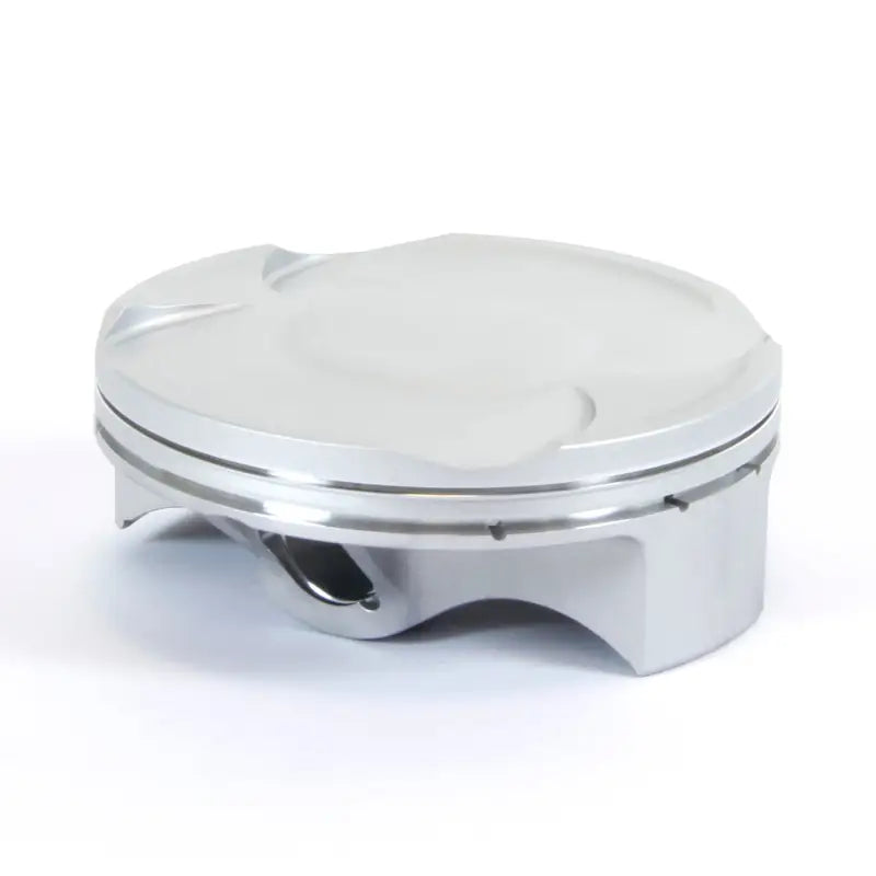 Shiny aluminum piston kit with domed top and ring grooves for Husqvarna KTM trucks