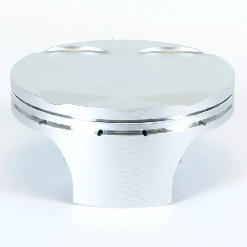 Shiny silver piston kit with domed top and ring grooves for RV parts & accessories