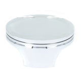 Modern white round smart toilet with piston kit for RV parts & accessories or truck parts