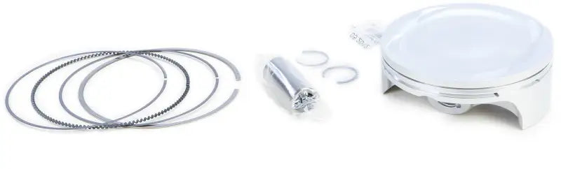 Engine piston kit with rings, pin, and circlips for Beta bikes, ideal RV and truck parts