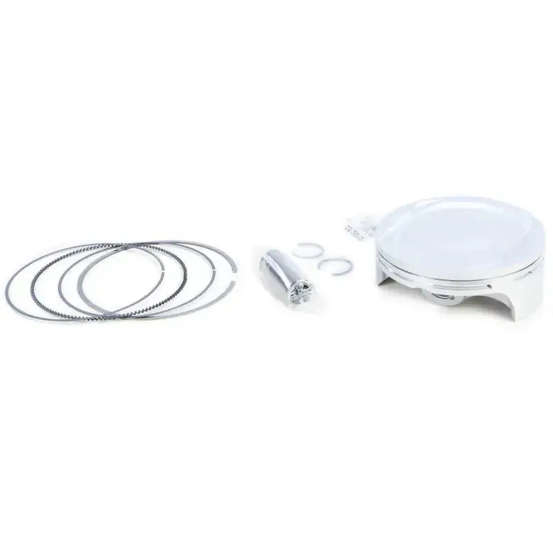 Engine piston kit with rings, pin, and circlips for Beta bikes, ideal RV and truck parts