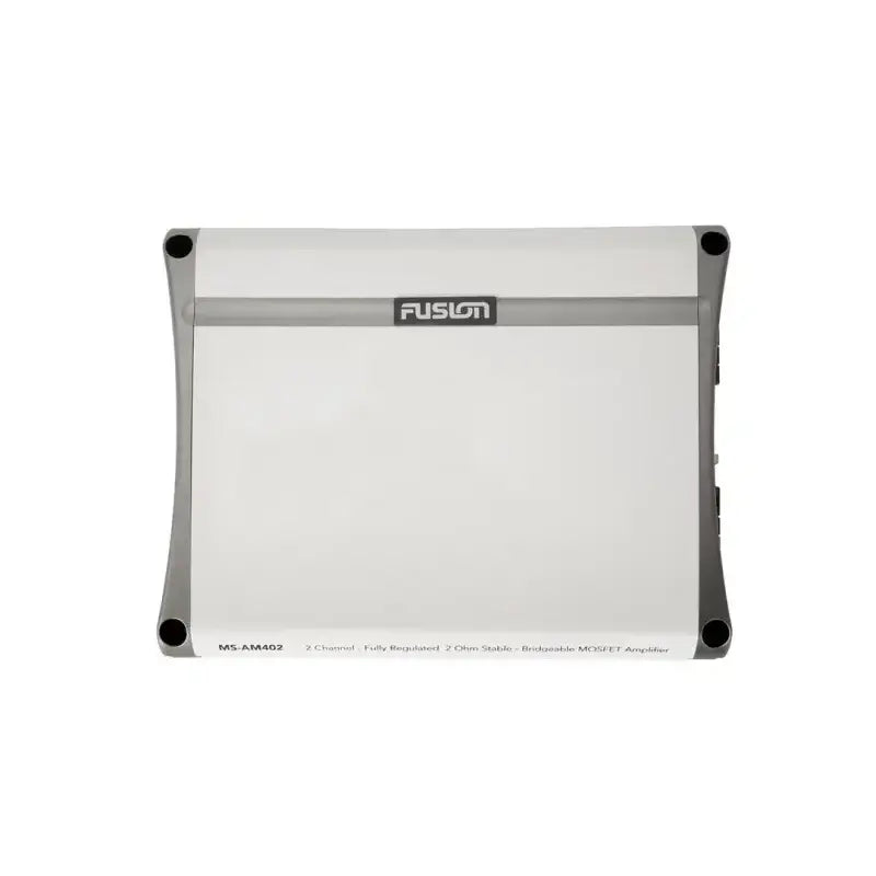 010-01499-00 Fusion Elec Ms-Am402 250 W 2 Channel Amplifier, high power, compact design, ideal for enhancing sound performance, perfect for RV, automotive, powersports, off-road, marine, exterior, truck accessories, interior, truck bed, RV parts, AVADA - Best Sellers