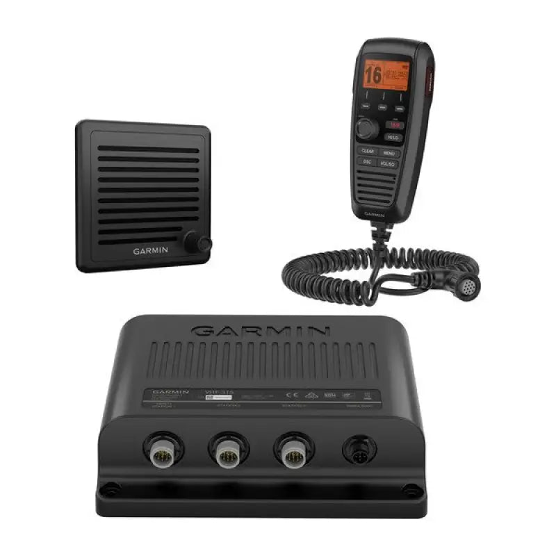 Garmin VHF 315 Modular with Hailer & GPS, clear communication, versatile installation, built-in GPS navigation, durable marine construction, Marine,Electronics,AVADA - Best Sellers,Marine Maintenance