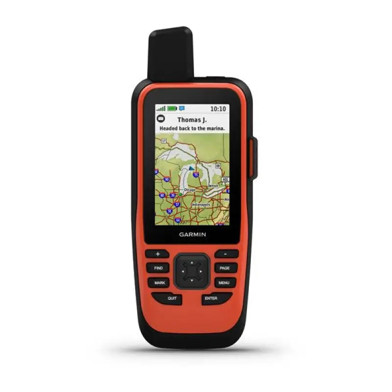 Garmin Gpsmap 86I Satcomm Basema handheld GPS device with high-sensitivity GPS, water-resistant design, worldwide basemap, and satellite communication capabilities for RV, Automotive, Powersports, off-road, marine, exterior, truck accessories, interior, truck bed, rv parts, Marine, Electronics, AVADA - Best Sellers, Marine Maintenance
