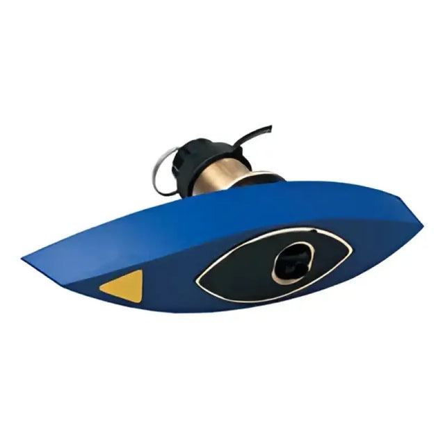 Blue eye-shaped camera for Garmin 50/200Khz S/T Brz Thru-Hull Xdcr