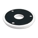 White camera mounting base for Garmin GPS 17X surface mount adapter installation
