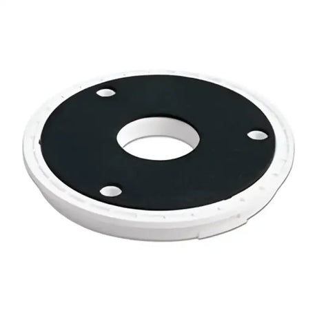 White camera mounting base for Garmin GPS 17X surface mount adapter installation