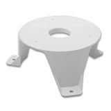 White camera mounting bracket for Garmin deck mount adapter or GPS 17 mount adapter