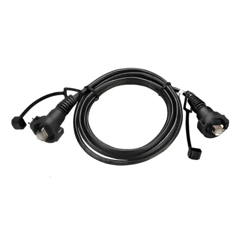 Black waterproof Ethernet cable for Garmin Marine Network Cable 6Ft Gmm Moni