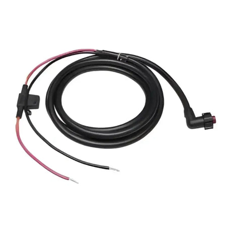 Black Garmin power cable with fuse for GPSMAP 8400/8600 devices