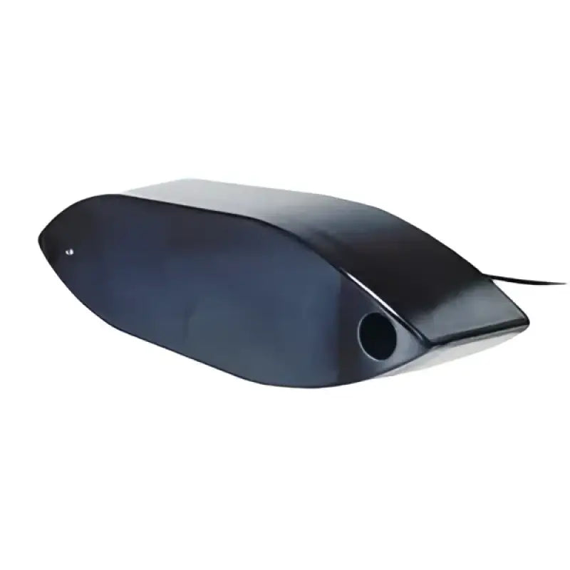 Black streamlined boat transducer for Garmin Xdcr Low High Wide Band 3Kw Exte