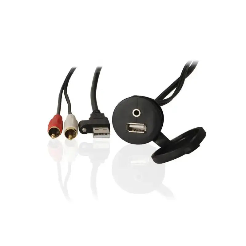 010-12381-00 Fusion Elec Cbusbfm3.5 Pnl Mount Usb/3.5Mm Jack - Audio/ Video Cable