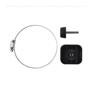 Hose clamp mounting kit for Garmin Barrel Mount for Panoptix PS22-TR sonar gear