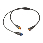 Garmin 010-12445-33 Y-Cable: Connects 12+8 Pin Transducer to 12 Pin Sounder for Seamless Data Transmission, Durable Marine-Grade Design