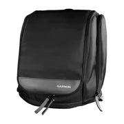 Black Garmin Portable Kit For Small Fishfinders with zippers.