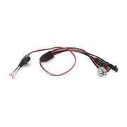 Electrical wiring harness with connectors for Garmin Powercord Ice Fishing & Panoptix P