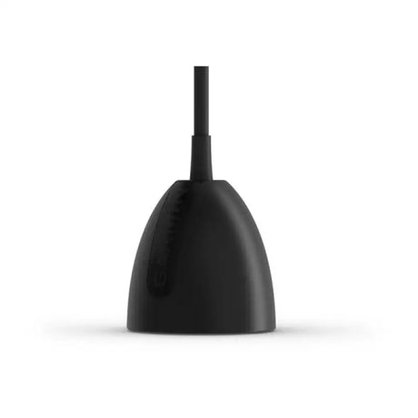 Black bulbous ice fishing transducer with antenna for Garmin Gt10Hn-If Ice Fishing Transducer