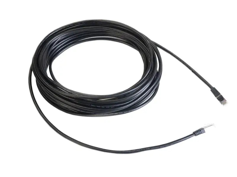 Black Fusion Elec RJ45 Ethernet cable with connectors for 6m networking needs