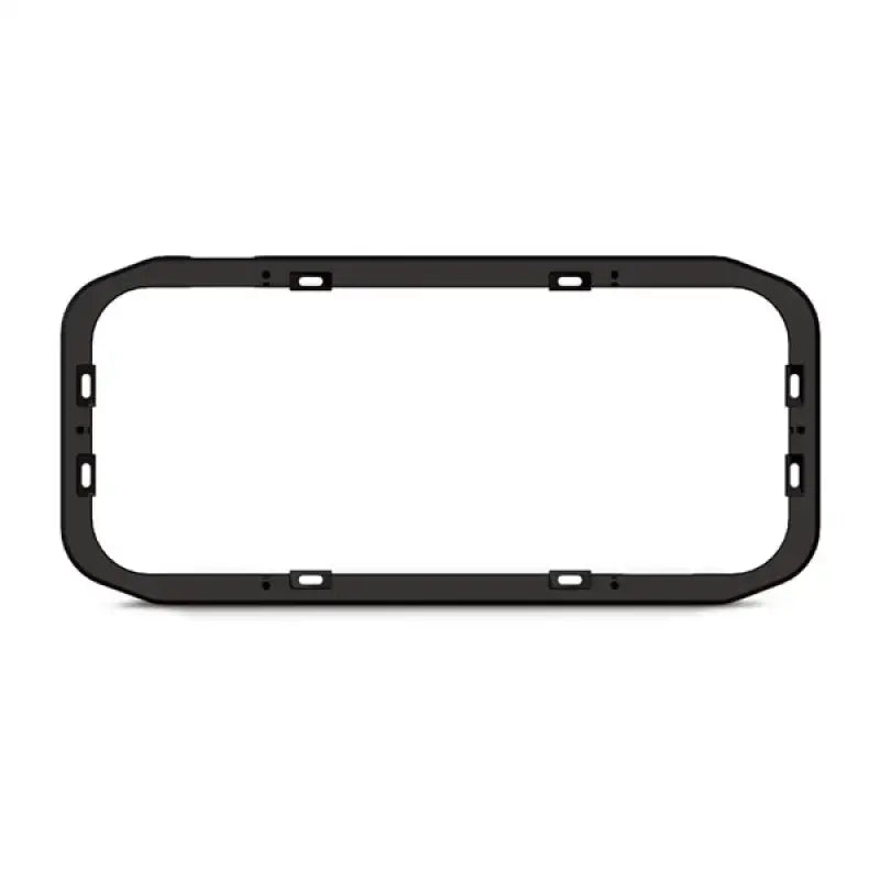 Rectangular black fusion elec spacer panel for surface mount stereo installation