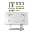 Garmin Quick Release Plate System White, effortlessly attach and detach Garmin devices, secure fit, stylish white design, compatible with RV, automotive, powersports, off-road, marine, exterior, truck accessories, interior, truck bed, RV parts, Marine, AVADA - Best Sellers, Marine Maintenance