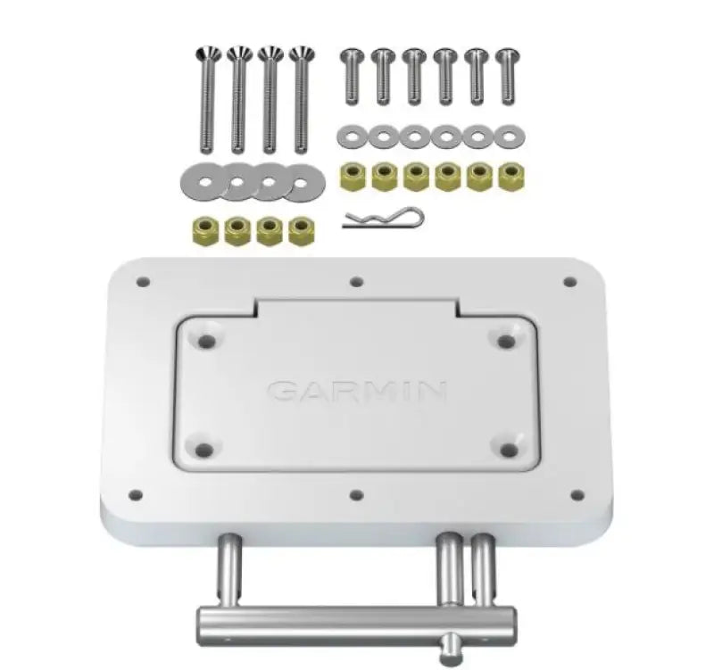 Garmin Quick Release Plate System White, effortlessly attach and detach Garmin devices, secure fit, stylish white design, compatible with RV, automotive, powersports, off-road, marine, exterior, truck accessories, interior, truck bed, RV parts, Marine, AVADA - Best Sellers, Marine Maintenance