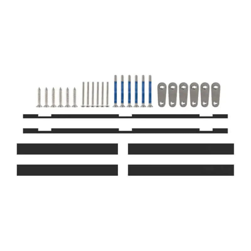 Hardware and mounting strips for Garmin GPSMAP 7X3 series flush mount kit