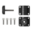 010-13228-03 Garmin 0 Degree Pole Mount (Livescope Plus) shown with screws and mounting base, ideal for RV, Automotive, Powersports, off-road, marine, exterior, truck accessories, interior, truck bed, RV parts, Marine, AVADA - Best Sellers, Marine Maintenance