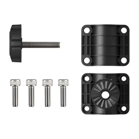 010-13228-03 Garmin 0 Degree Pole Mount (Livescope Plus) shown with screws and mounting base, ideal for RV, Automotive, Powersports, off-road, marine, exterior, truck accessories, interior, truck bed, RV parts, Marine, AVADA - Best Sellers, Marine Maintenance