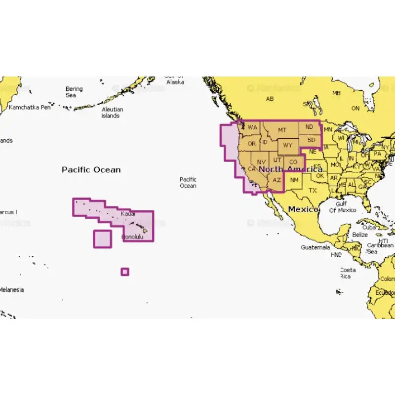 010-C1371-30 Navionics U.S. West - Marine Cartography