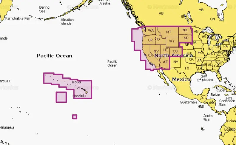 010-C1371-30 Navionics U.S. West - Marine Cartography