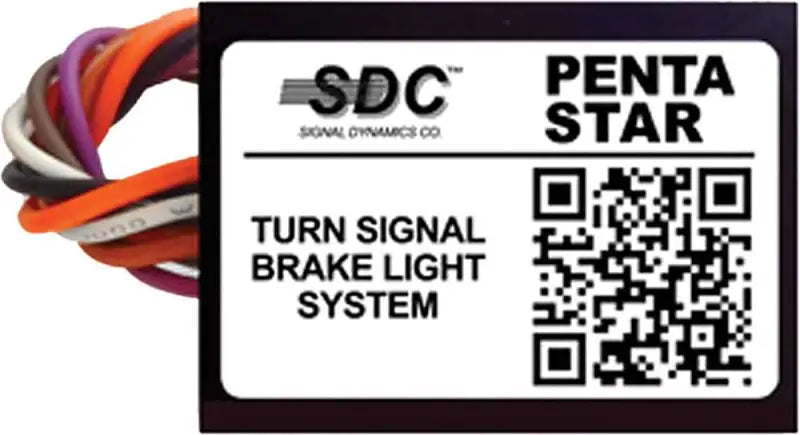 SDC 01007 Penta Star Turn Signal Brake Light System 2 1/4x1 5/8x5/8"