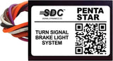 SDC 01007 Penta Star Turn Signal Brake Light System 2 1/4x1 5/8x5/8"