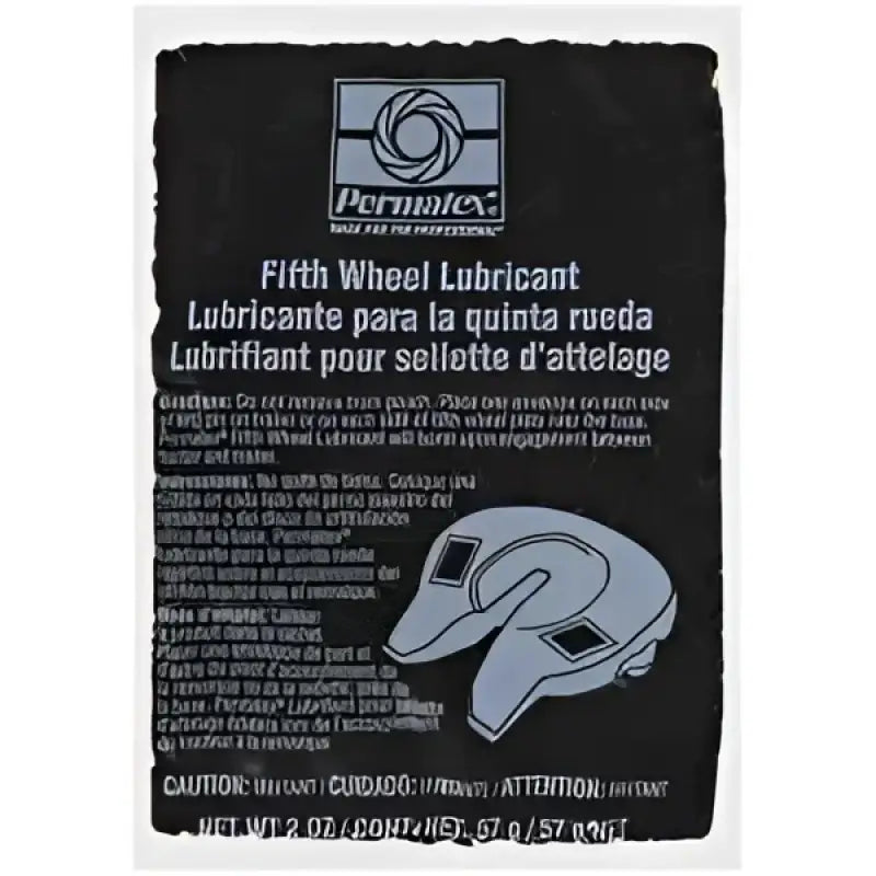 01010 Fifth Wheel Trailer Hitch Lube