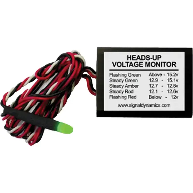 01050 Heads Up Voltage Monitor 2 1/4x1 5/8 5/8’’ - Heads-Up