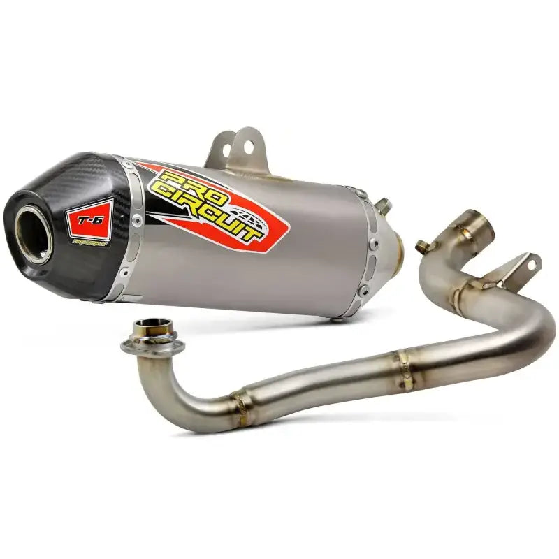 0111612G T 6 S/S Exhaust System W/Carbon Cap