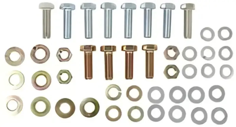 Assorted draw tite hardware bolts nuts and washers in Tite Hardware Kit 01130-710