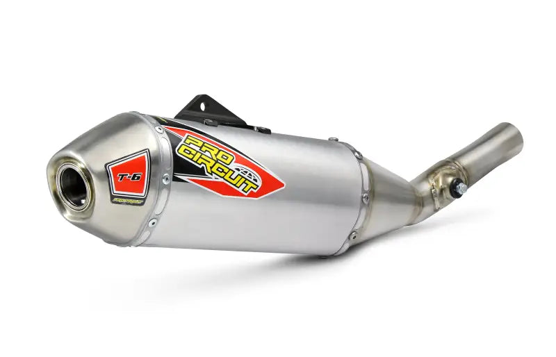 0121645A T 6 Slip On Silencer Kx450f ’17 18 - T-6 Slip-On Exhaust