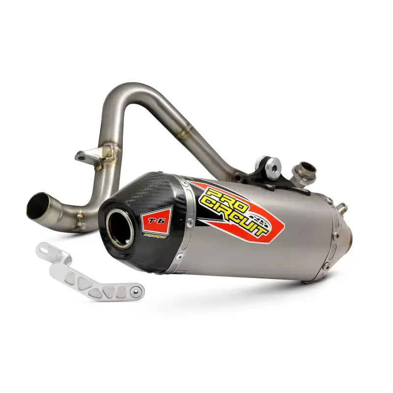 0121712G T 6 S/S Exhaust System W/Carbon Cap - T-6