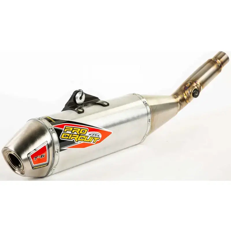 0121945A T 6 Stainless Slip On Silencer Kx450f '19 22