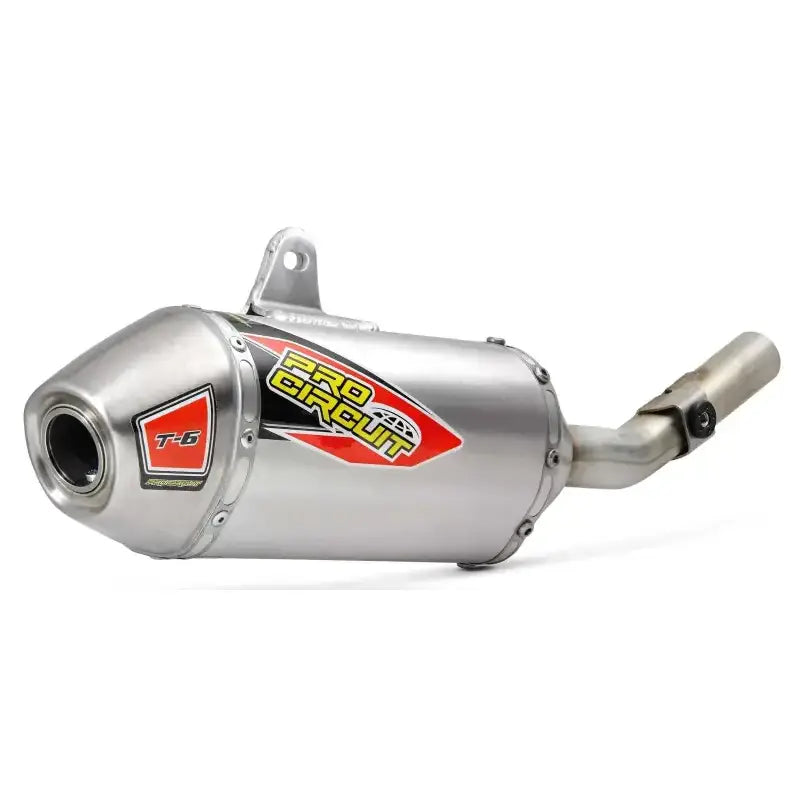 0122023A T 6 Stainless Slip On Silencer Kaw